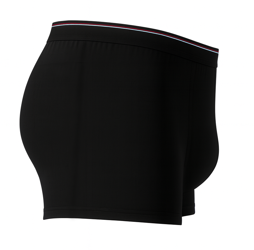 Bahob® Pack Of 6 Men's Boxers with Elastic Waist Shorts Underpants Trunks For Men's Soft Comfortable Men's Underwear S-3XL