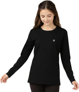 Bahob® Girls Long Sleeve T-Shirt 3 Pack Shirt for Girls Lightweight Soft Comfort Fit Round Neck Tee Shirt 5-14 Years