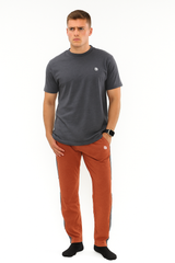 Bahob® Men's Pajamas Sets, Plain Short Sleeve Top and Bottoms Loungewear Set Soft Cotton Sleepwear Suits Nightwear For Mens S to 3XL