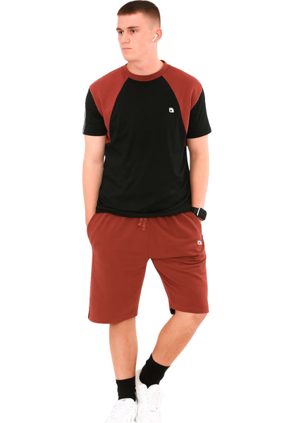 Bahob® Men's Short Pyjama Sets Soft Cotton Men's Short PJs, Sleepwear Nightwear Set for Men