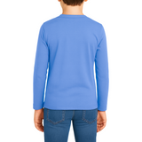 Bahob® 2 Pack Boys Long Sleeve T-Shirt Top Children's Round Neck Long-Sleeve T-Shirt Soft Cotton 3-14 Years kids t shirt