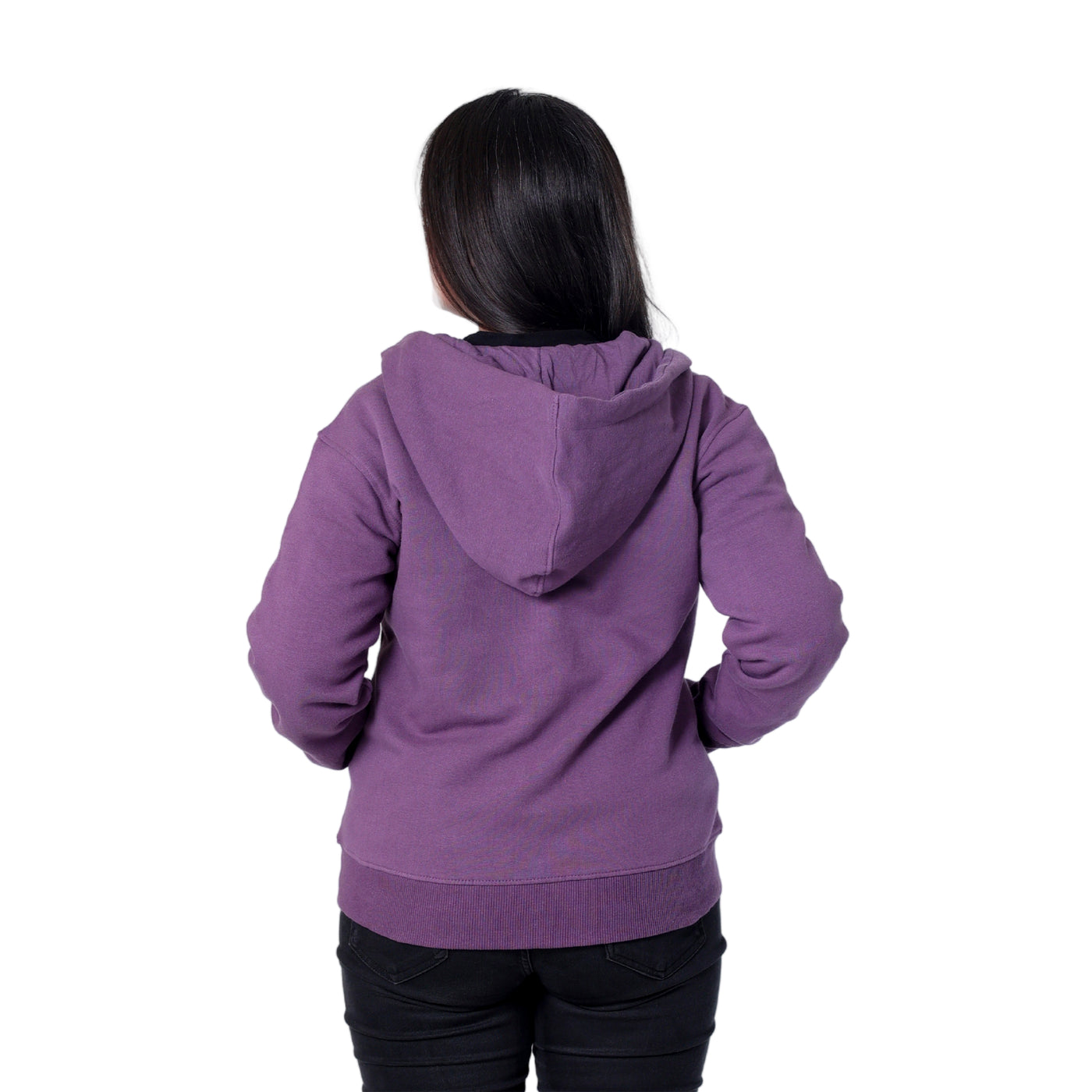 Bahob® Womens Ladies Plain Zip Up Hoodie Long Sleeve Sweatshirt Full Zip Top Soft Jumper Jacket Hoodies Top S-3XL