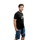 Bahob® 2 Pack Men's T-Shirts Short Sleeve Printed T Shirts for Men Round Neck Cotton Tops Shirt S-3XL