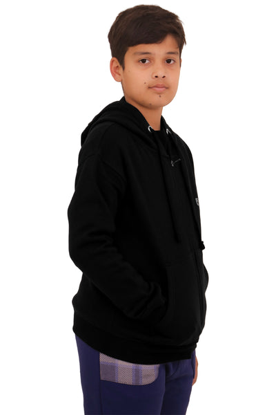 Bahob® Hoodies For Boys Kids Fleece Zip-Up Hoodie Sweatshirt Kids Hoodies Jacket Sweatshirt for Boys Long Sleeve Top Unisex Age 5-14 Years