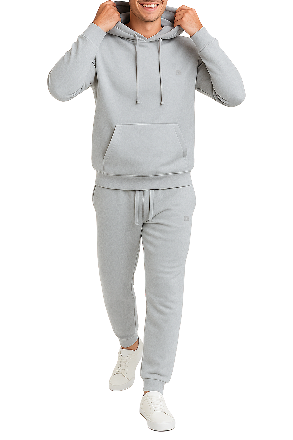 Bahob® Men's Tracksuit Set Full Sleeve Fleece Hoodie Top Jogging Bottoms Joggers