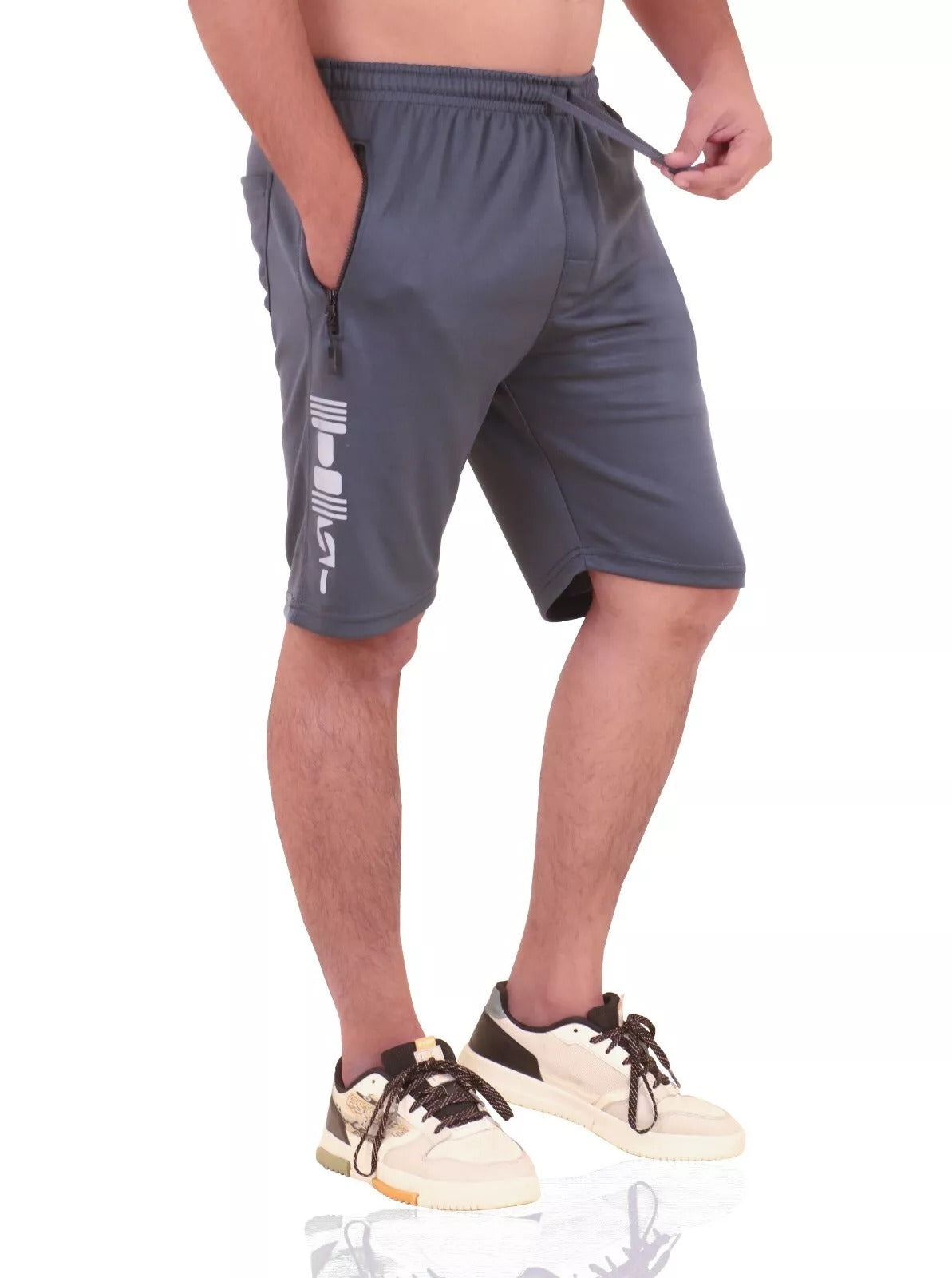 Mens Gym Running Shorts Men's Plain Summer Shorts Polyester Beach Style Shorts
