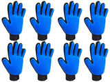 2/ 4 /6 / 8 / 10 PK Pet Dog Cat Grooming Glove Deshedding Brush Fur Remover Mitt