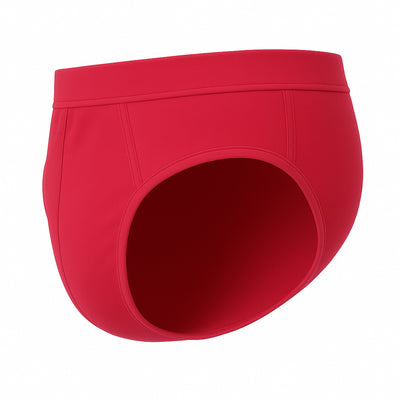 Bahob® 6 Pack Men's Underwear Briefs Ribbed Slips, Ultra Soft Sports Cotton Blend Slips Briefs