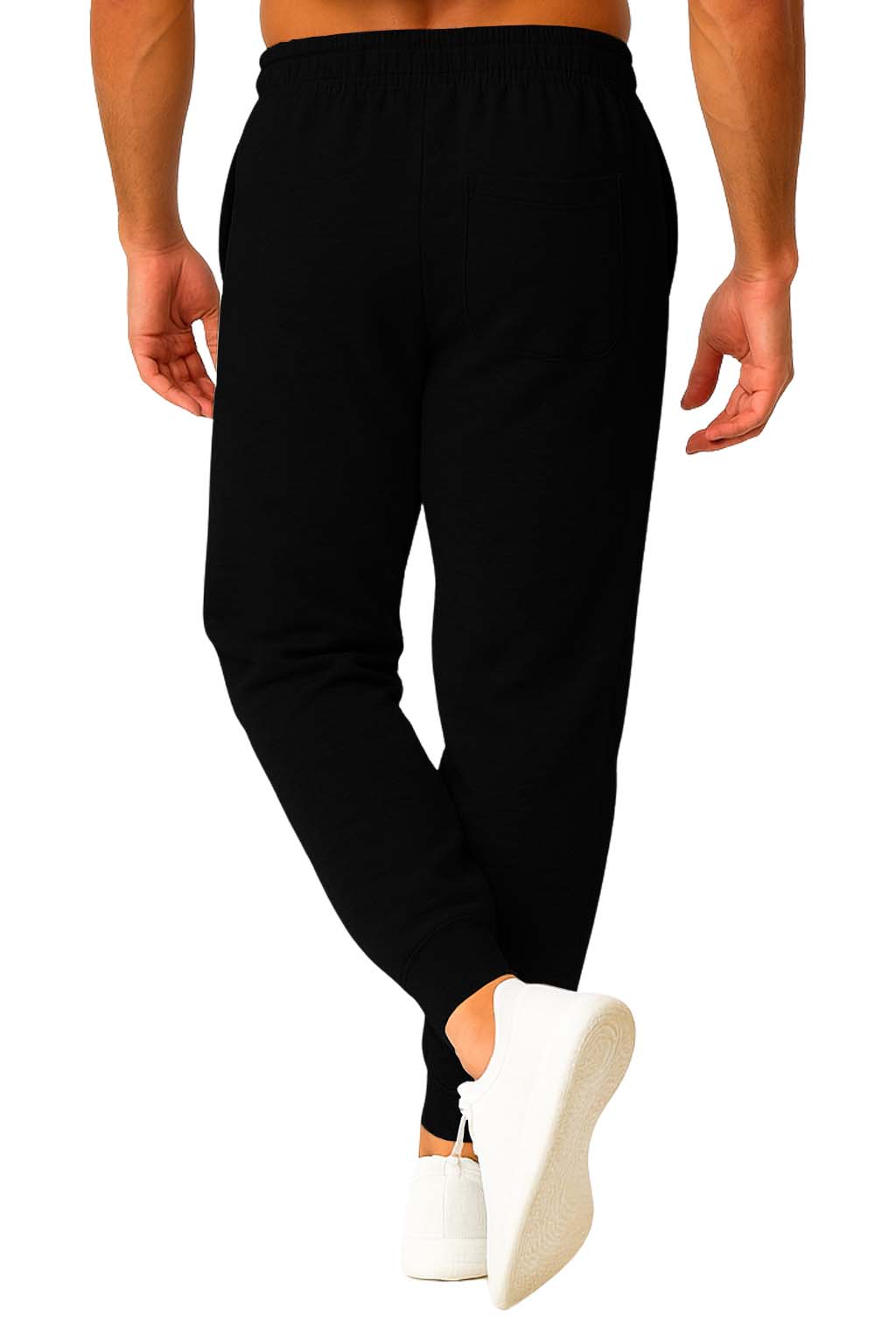 Men's Fleece Sweatpant with Pockets Men's Joggers Tracksuit Bottom for Men S-3XL