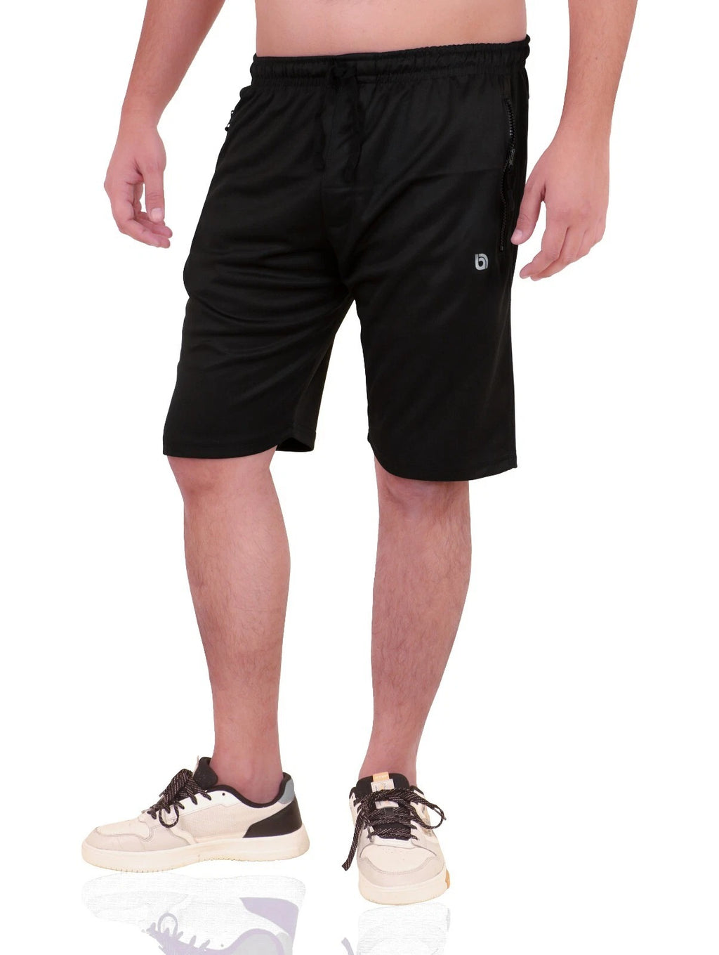Mens Gym Running Shorts Men's Plain Summer Shorts Polyester Beach Style Shorts
