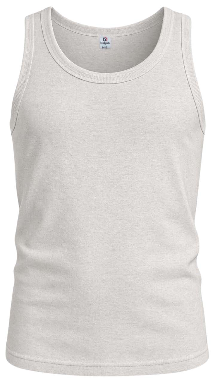 Bahob® 6 Pack Boy's Underwear Vests Soft Cotton Tank Tops Kids Sleeveless Vests Undershirts 100% Cotton