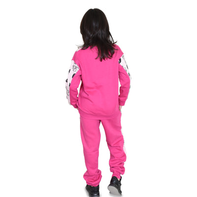 Bahob® Girls 2 Piece Sweatshirt & Jogging Bottoms Tracksuit Set