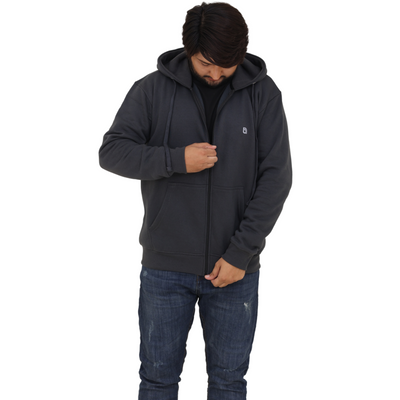 Bahob® Men's Hoodies Zip Up Sweatshirt Jackets Lightweight Long Sleeve Zipped Hoodie Jumper Tops Sweater Hoodies for Men S-3XL