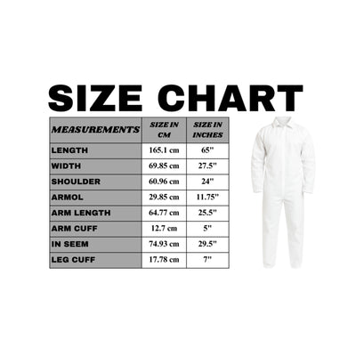1 & 3 Pack Protective Disposable Overall Paper Boiler Suit Coveralls Protection Suit Cuffs and Ankles