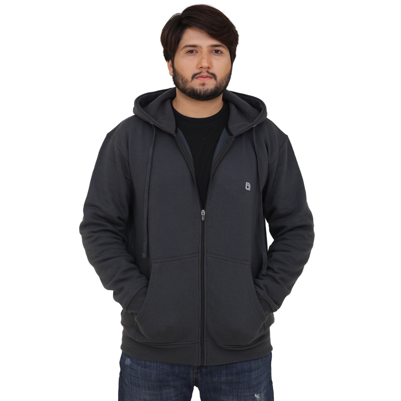 Bahob® Men's Hoodies Zip Up Sweatshirt Jackets Lightweight Long Sleeve Zipped Hoodie Jumper Tops Sweater Hoodies for Men S-3XL