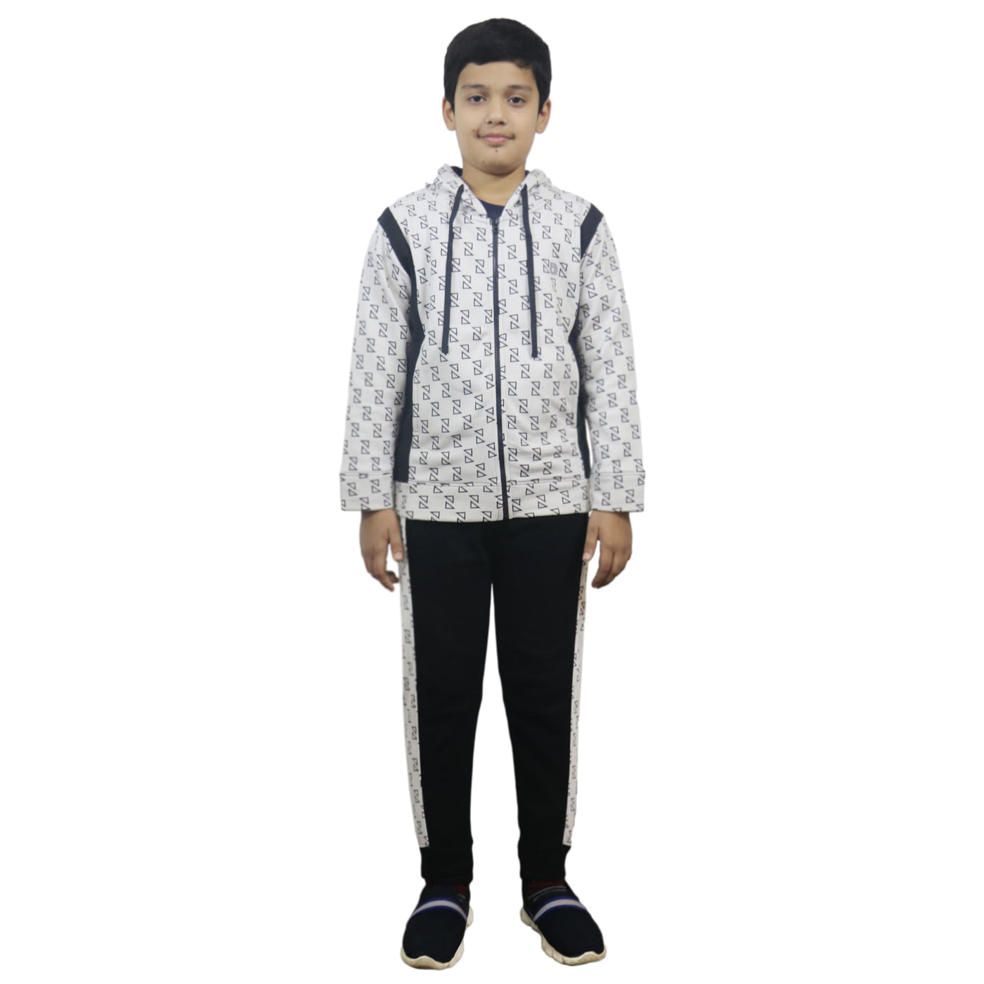 Bahob® 1 & 3 Pack Boys Tracksuit 2pcs Fleece Unisex Activewear Tracksuit Set Hoodie and Joggers Set Zip Up Hoodie & Bottom Jogging Suit 5-14 Years