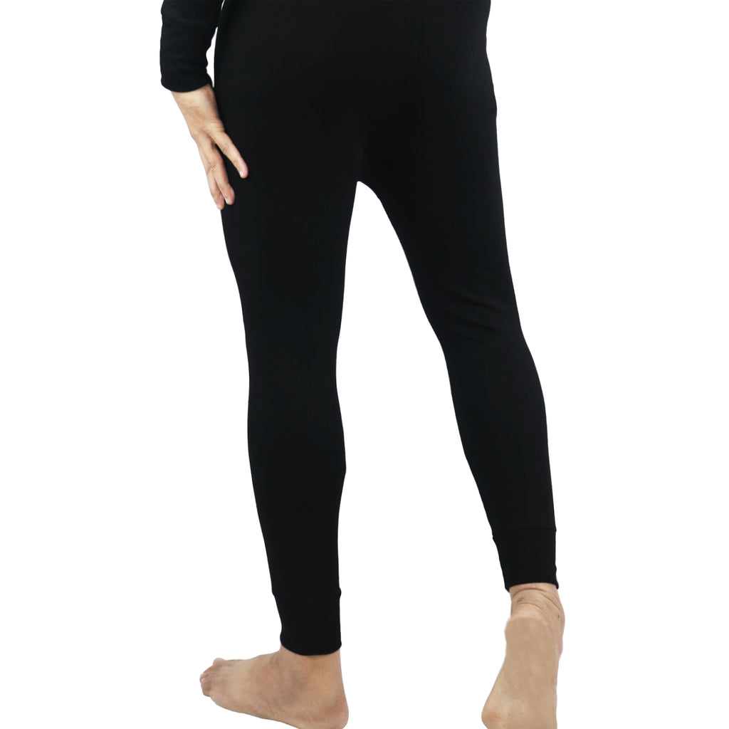 Bahob® Pack of 2 Men's Thermal Long John, Warm Underwear Baselayer Lightweight Soft Thermal Bottom S-XXL