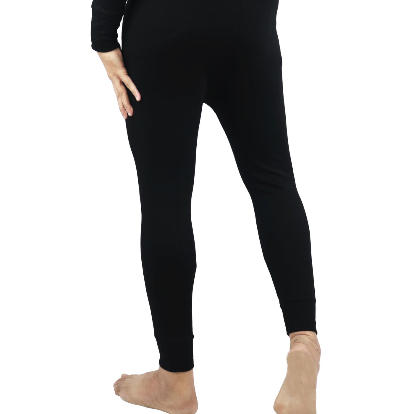 Bahob® Pack of 2 Men's Thermal Long John, Warm Underwear Baselayer Lightweight Soft Thermal Bottom S-XXL