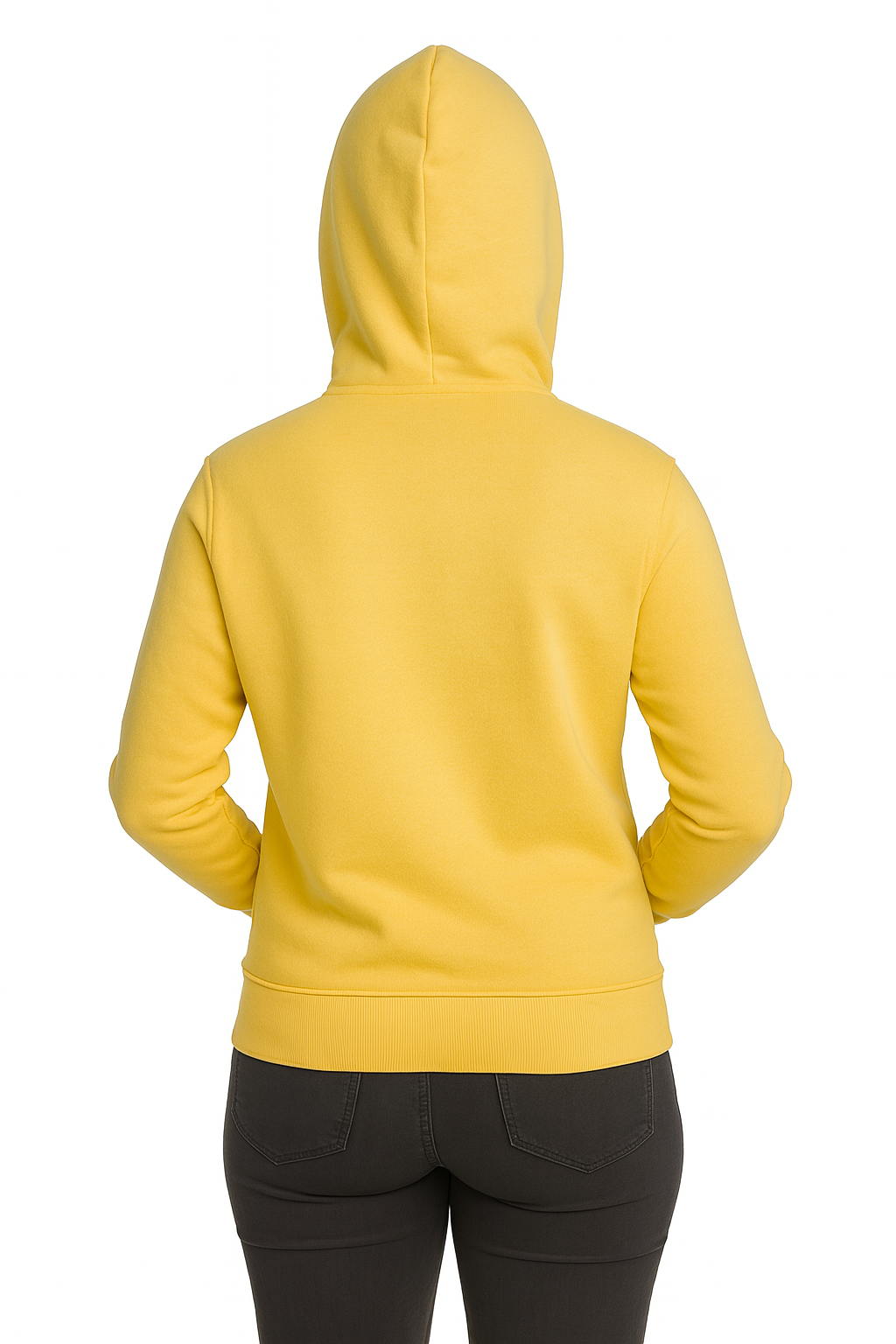 Bahob® Womens Ladies Plain Zip Up Hoodie Long Sleeve Sweatshirt Full Zip Top Soft Jumper Jacket Hoodies Top S-3XL
