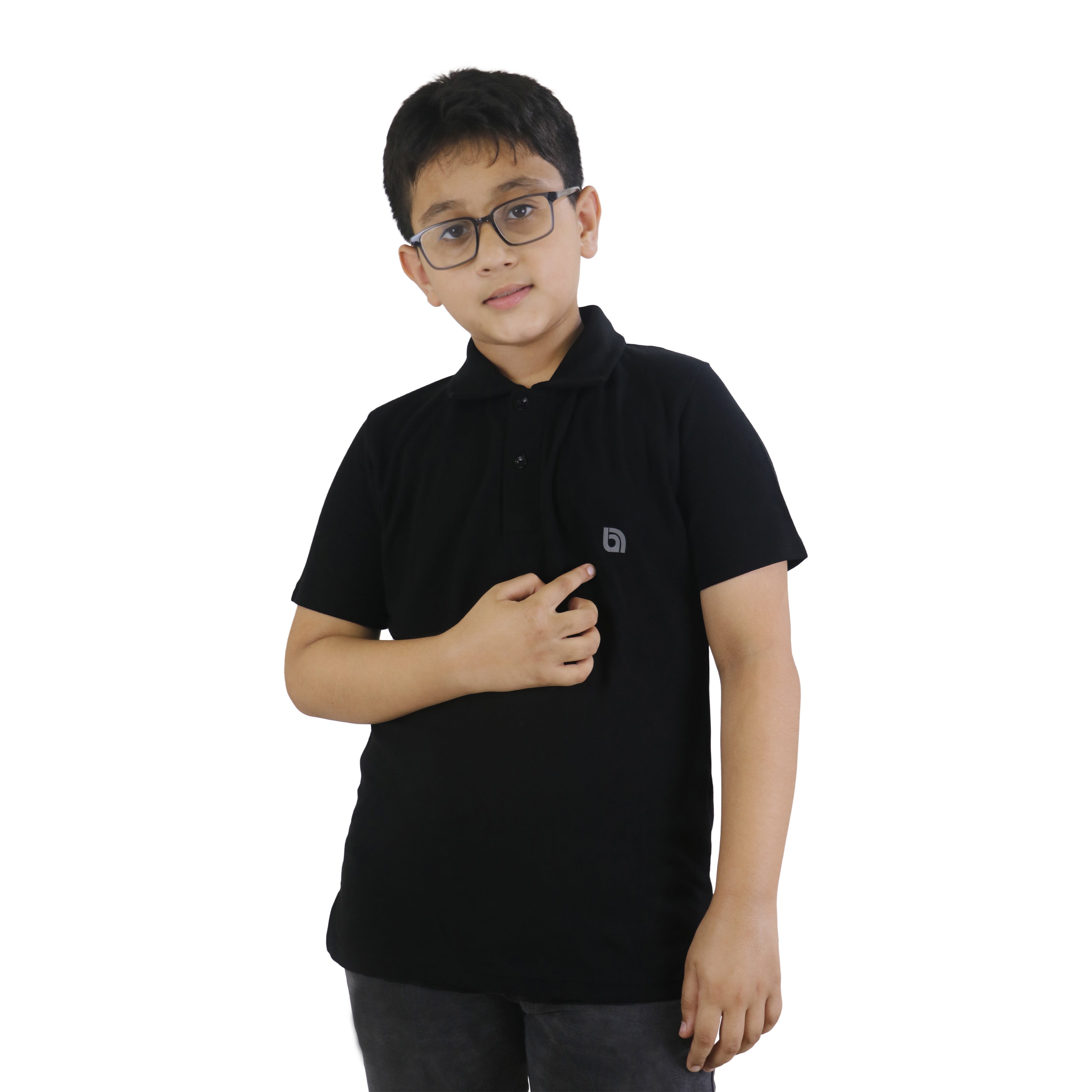 Bahob® 2 Pack Kids Girls Boys Polo T Shirts Plain School Uniform Polo Shirt Short Sleeve Polo Shirt PE Top 5-14 Years