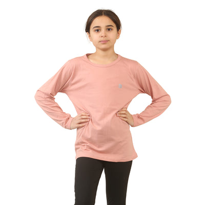 Bahob® Girls Long Sleeve T-Shirt 3 Pack Shirt for Girls Lightweight Soft Comfort Fit Round Neck Tee Shirt 5-14 Years
