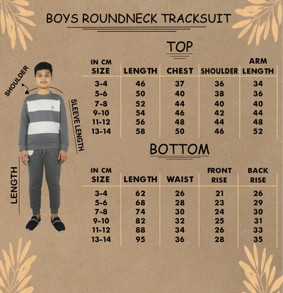 Boys roundneck tracksuit