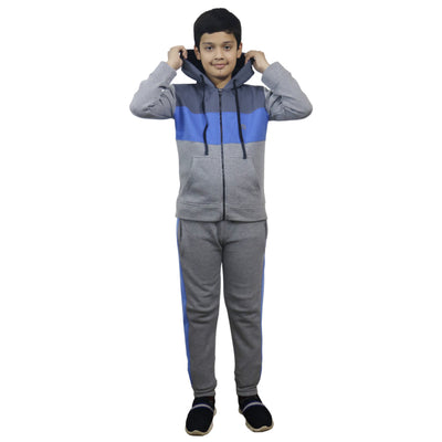 Bahob® 1 & 3 Pack Boys Tracksuit 2pcs Fleece Unisex Activewear Tracksuit Set Hoodie and Joggers Set Zip Up Hoodie & Bottom Jogging Suit 5-14 Years