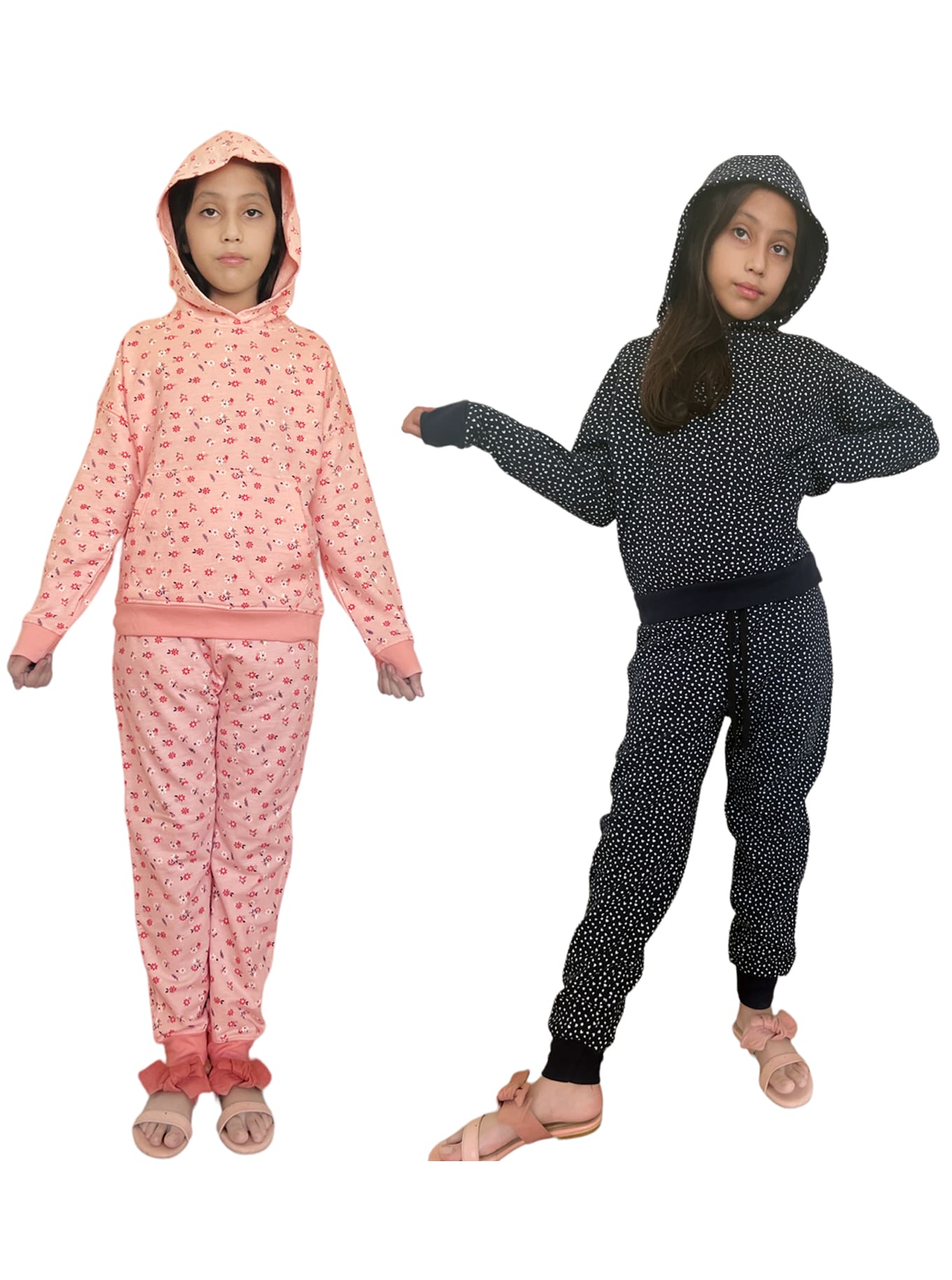 2 pack girls tracksuit