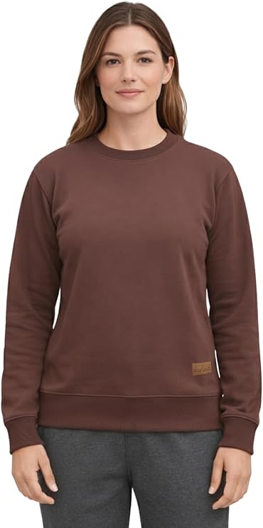 Bahob® Women's Crew Sweatshirt Long Sleeve Tops for Ladies Sweatshirts for Women UK Pullover Jumper Crewneck Sweater S-XXL