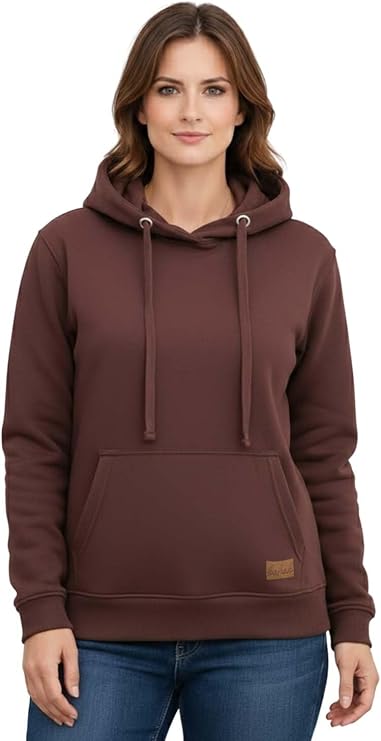 Bahob® Women's Ladies Pullover Hoodie Top Long Sleeve Sweatshirt Top Soft Jumper Jacket Hoodies S-XXL