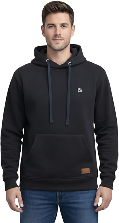 Bahob® Men's Hoodies Pullover Hooded Top Hoodie for men's Sweatshirts Long Sleeve Hoody Drawstring Casual Tops with Pockets S-3XL