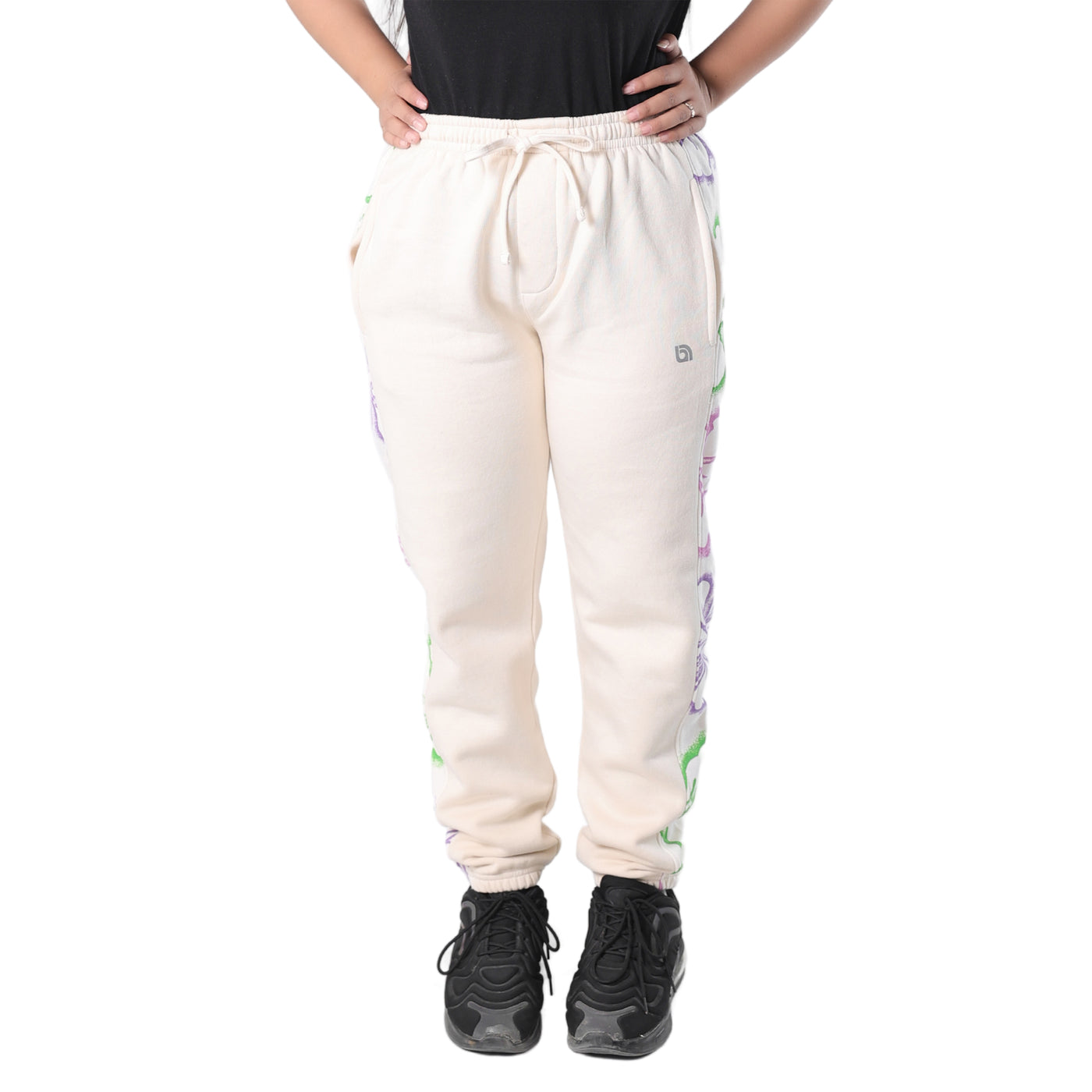 Bahob® Women's Fleece Joggers Sweatpants Jogging Tracksuit Bottoms Drawstring Elastic Waist Joggers for Women S-XXL