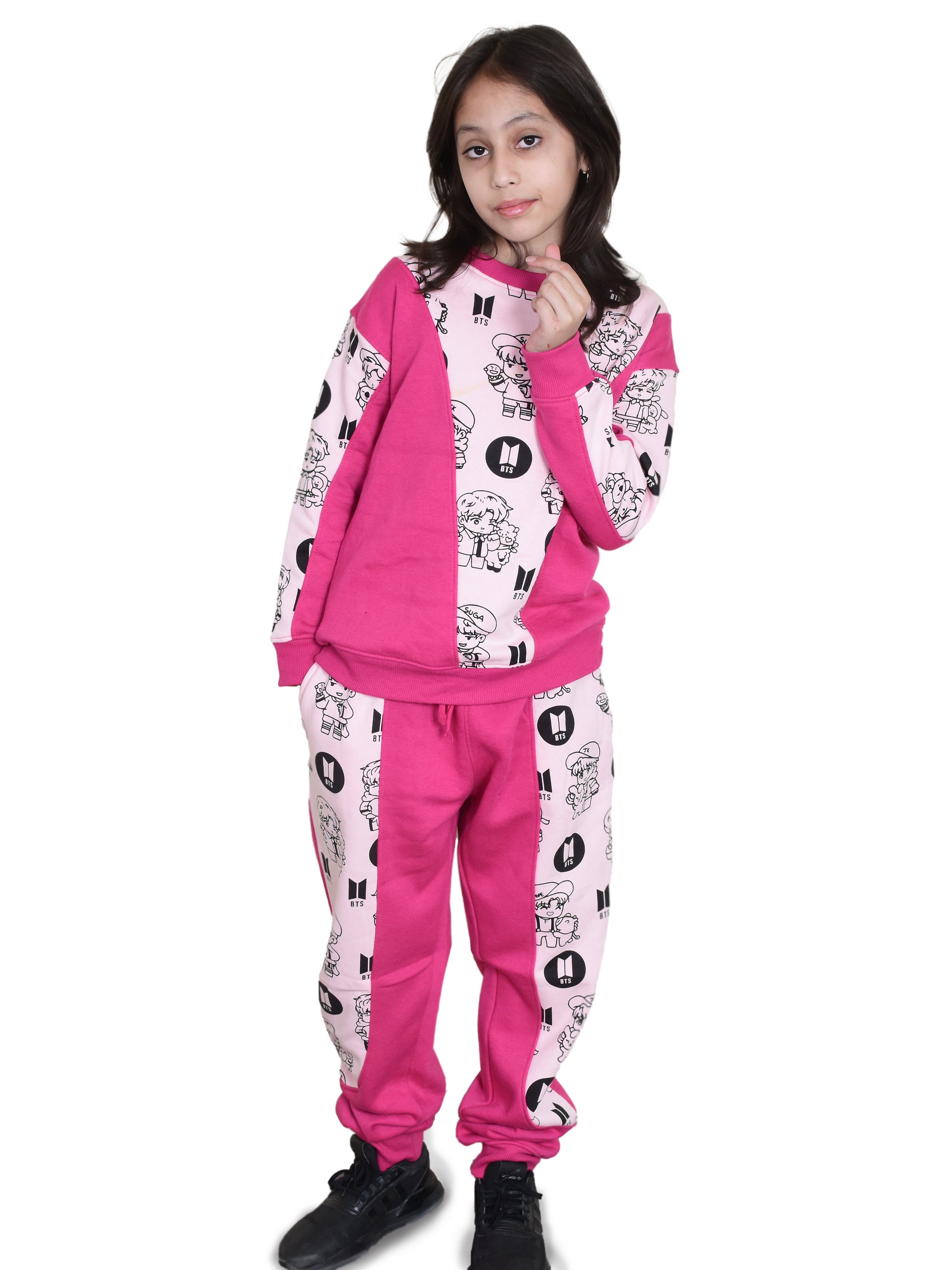 Girls Tracksuit Set Kids jumper and sweatshirt girls tracksuit