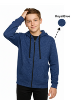 Bahob® Hoodies For Boys Kids Fleece Zip-Up Hoodie Sweatshirt Kids Hoodies Jacket Sweatshirt for Boys Long Sleeve Top Unisex Age 5-14 Years