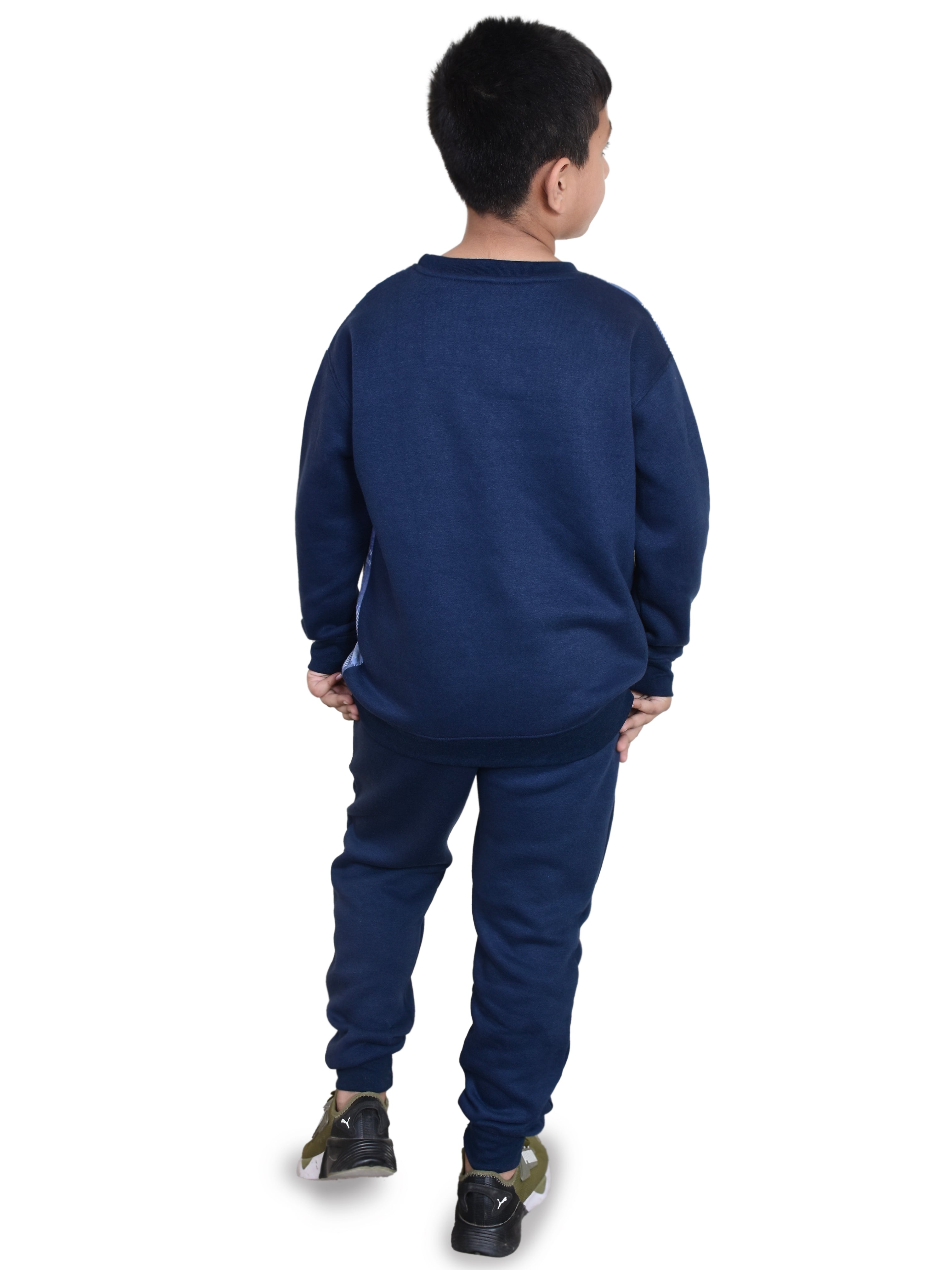 Unisex Jumper Sweatshirt & Jogger Bottoms Tracksuit Set - Bahob