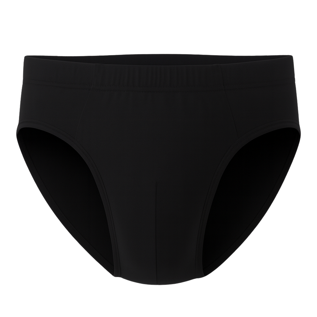 Bahob® 6 Pack Men's Underwear Briefs Ribbed Slips, Ultra Soft Sports Cotton Blend Slips Briefs