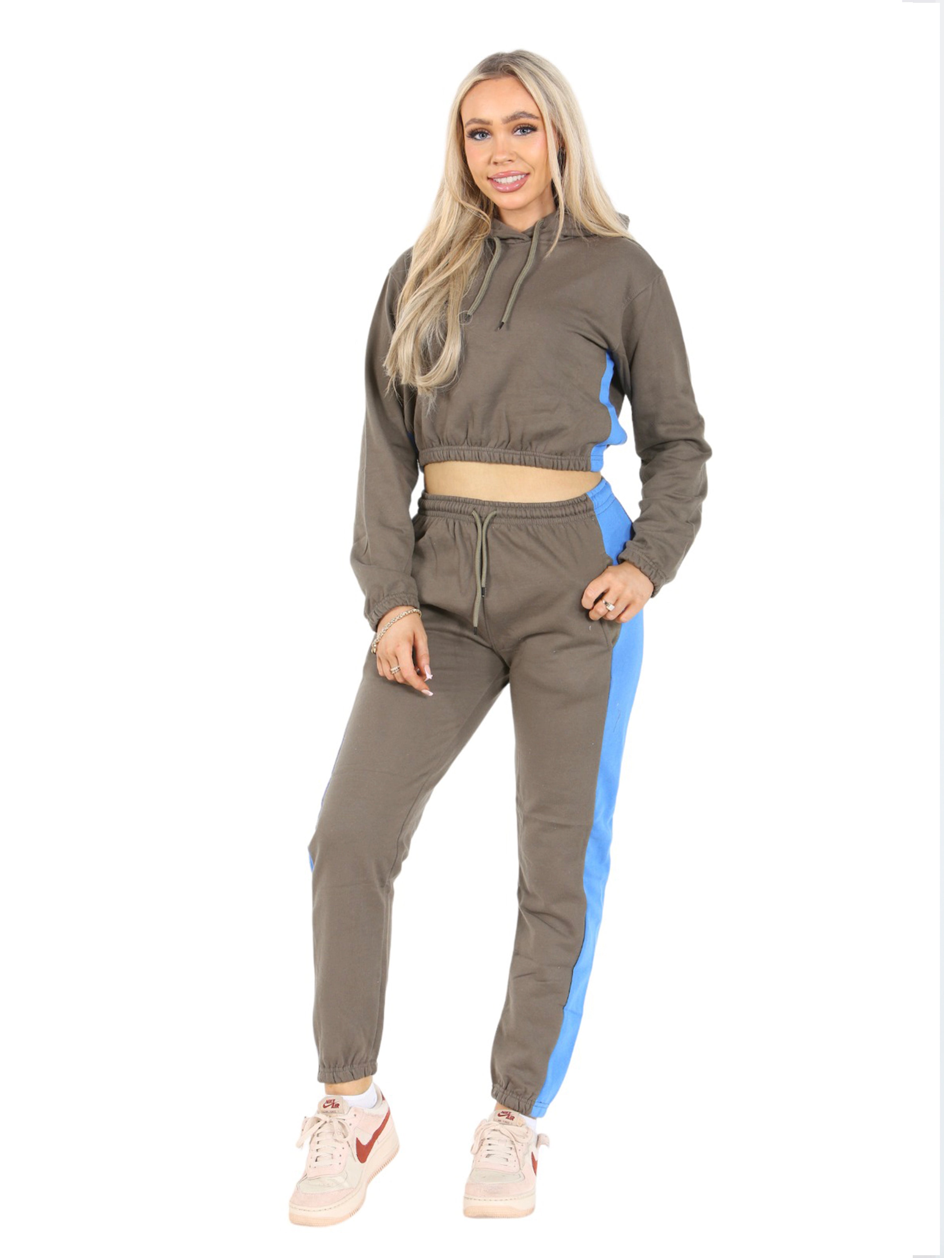 Crop tracksuit for women