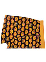 black smily face boxer