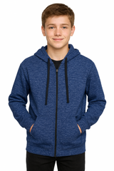 Bahob® Hoodies For Boys Kids Fleece Zip-Up Hoodie Sweatshirt Kids Hoodies Jacket Sweatshirt for Boys Long Sleeve Top Unisex Age 5-14 Years