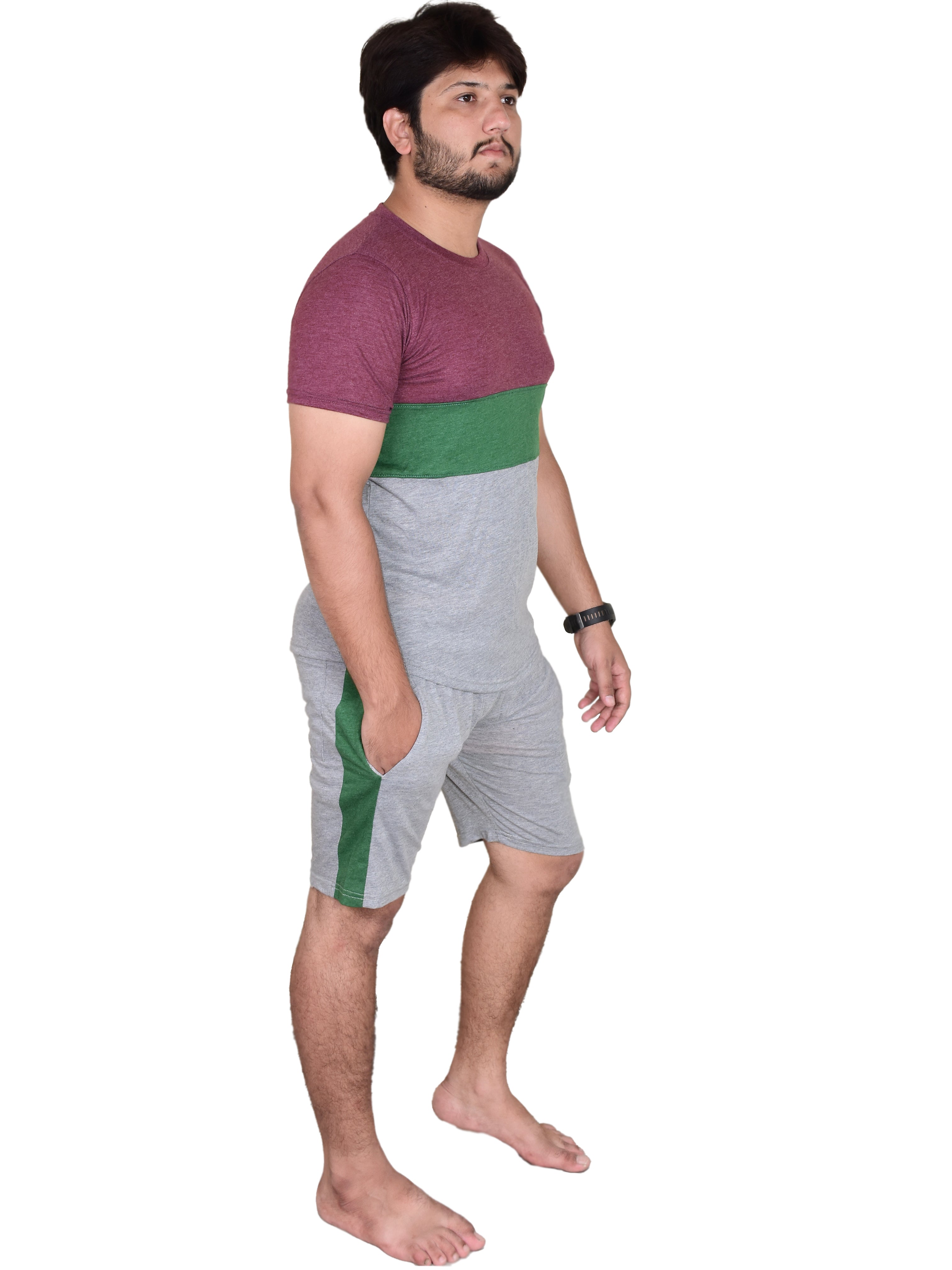 Men's Short Pyjama Sets Soft Cotton - Bahob