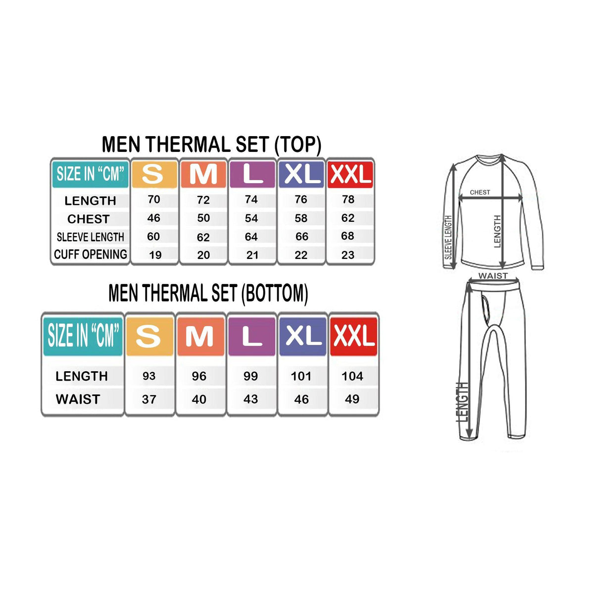 Mens thermal