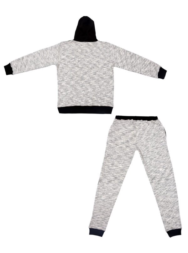 Bahob® Boys Tracksuit Activewear 2 Piece Fleece Pull Over Hoodie and Joggers Camouflage Contrast Tracksuit Set 5-14 Years - Image 5
