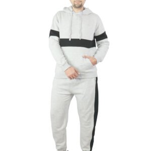Bahob® Men's Tracksuit Set Full Sleeve Fleece Hoodie Top Jogging Bottoms Joggers