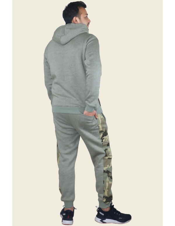 Bahob® Men's Tracksuit Set Full Sleeve Fleece Hoodie Top Jogging Bottoms Joggers - Image 5