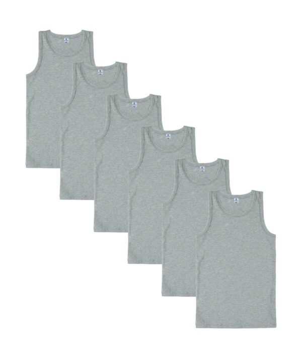 Bahob® 6 Pack Boy's Underwear Vests Soft Cotton Tank Tops Kids Sleeveless Vests Undershirts 100% Cotton