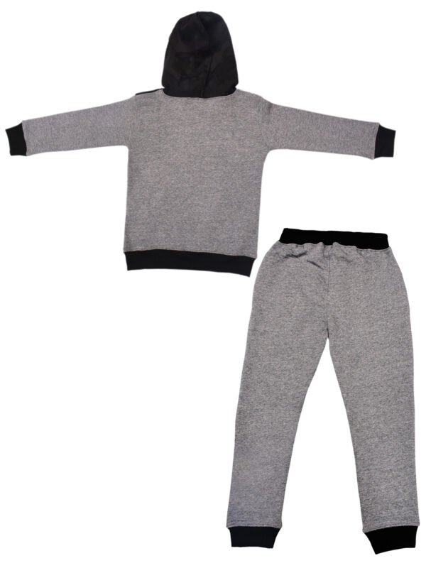 Bahob® Boys Tracksuit Activewear 2 Piece Fleece Pull Over Hoodie and Joggers Camouflage Contrast Tracksuit Set 5-14 Years - Image 7