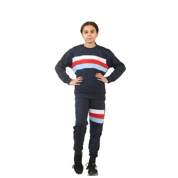 Bahob® 1 & 2 Pack Boys Girls Tracksuit, Unisex Jumper Sweatshirt and Jogger Bottoms Tracksuit Set for Kids 3-14 Years - Image 2