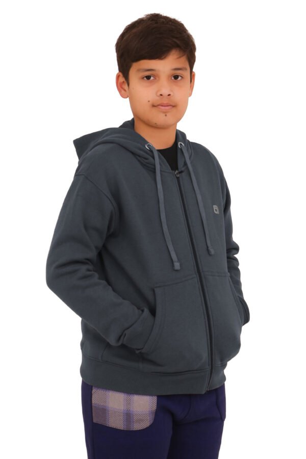 Bahob® Hoodies For Boys Kids Fleece Zip-Up Hoodie Sweatshirt Kids Hoodies Jacket Sweatshirt for Boys Long Sleeve Top Unisex Age 5-14 Years - Image 17