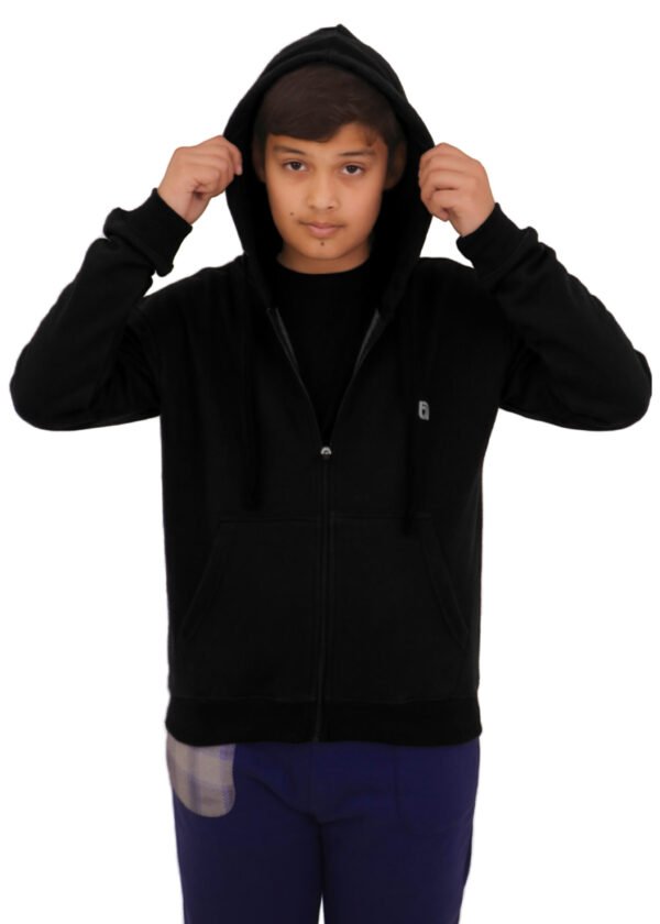 Bahob® Hoodies For Boys Kids Fleece Zip-Up Hoodie Sweatshirt Kids Hoodies Jacket Sweatshirt for Boys Long Sleeve Top Unisex Age 5-14 Years - Image 11
