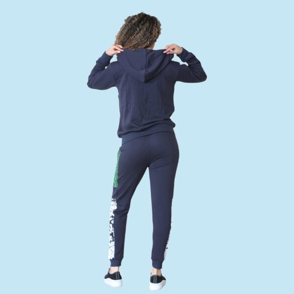 Bahob Women Pieces Terry Tracksuit Vest Hoodie and Jogger Track Suits Activewear Gym Wear Set S-XXL - Image 9